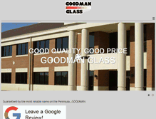 Tablet Screenshot of goodglass.com